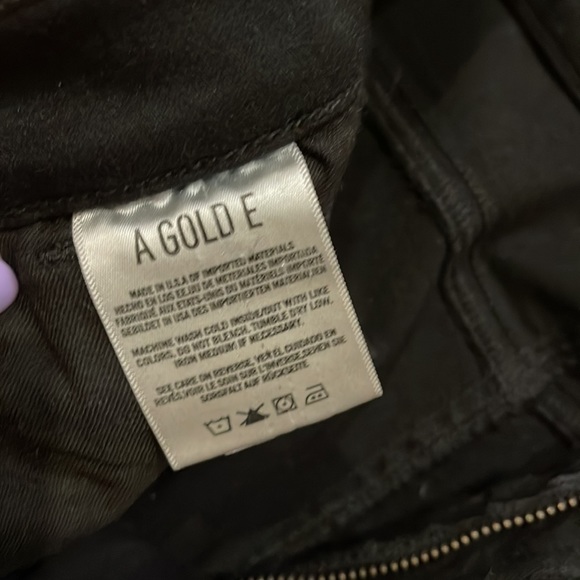 Agolde Black heavily distressed Sophie Skinny jeans sz 28 - Picture 7 of 10